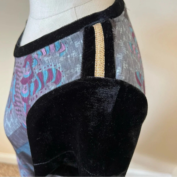 Custo Barcelona patterned short sleeve dress 17969 - Picture 10 of 12